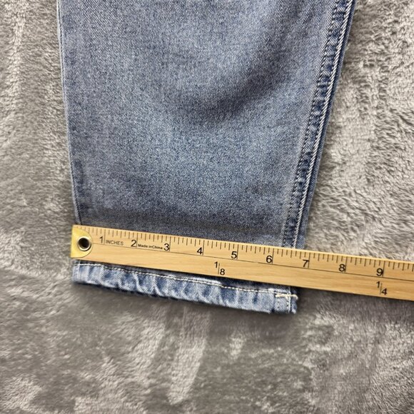 Vervet Jeans Womens 32 Blue Distressed Ripped Knees Skinny Stretch Denim VT973 - Picture 9 of 9